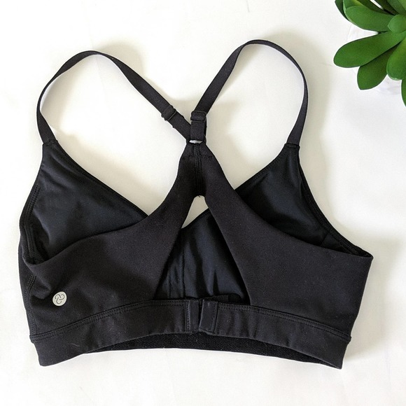 Zella Other - Zella Women's Sports Bra Black Keyhole Strap Small